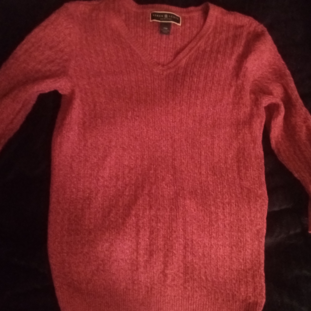 Tommy Hilfiger Women's Red Sweater